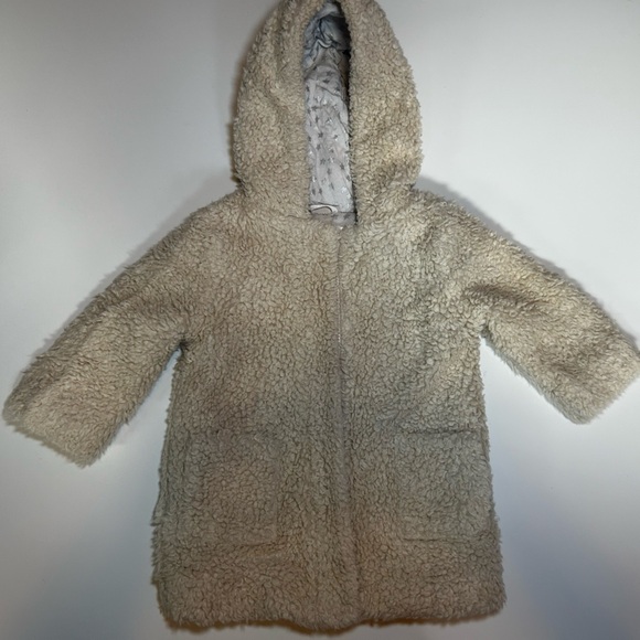 GAP Cream Kids Puffer Jacket 18/24m Toddler (c) - Picture 2 of 6